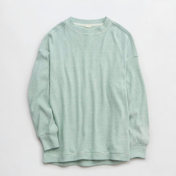 Aerie Getaway Waffle Sweatshirt - Picture 5 of 6